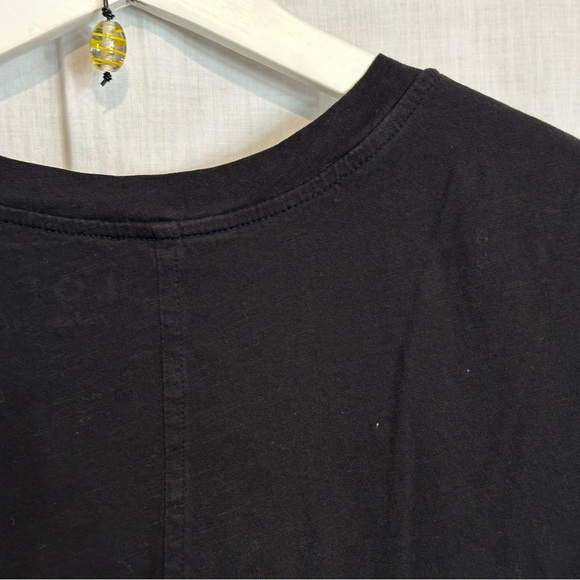 LOFT - Women's T-Shirt TOP SS Sz S "VINTAGE SOFT" - BLACK - Picture 3 of 11